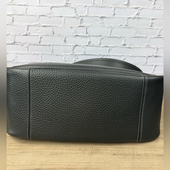 Coach Black Cary Shoulder Bag gunmetal NWT - Picture 7 of 15